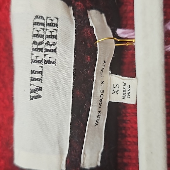 Wilfred Free Off Duty Black & Red Plaid Shacket - Picture 3 of 7